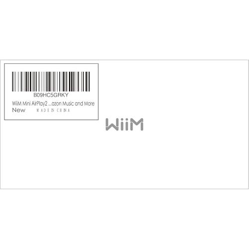 WiiM Mini AirPlay 2 レシーバーアダプター 直輸入品】WiiM Mini AirPlay 2レシーバーアダプター、WiFi