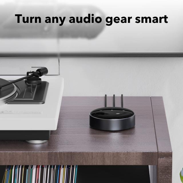 直輸入品】WiiM Mini AirPlay 2レシーバーアダプター、WiFi