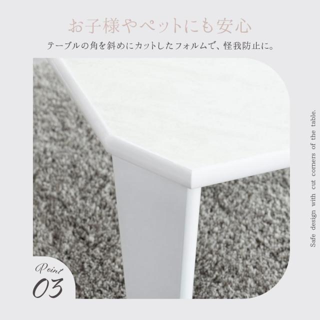 武田コーポレーション ローテーブル リビング 幅90cm 組み立て不要 折り畳み 安定 ちゃぶ台 座卓 頑丈 子供 机 単身 一人暮らし フロアー_8