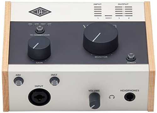 Universal Audio VOLT 176 USB 2.0 対応オーディオインターフェース 1イン/2アウト 1176コンプレッサーモード/ビンテージマイクプリアン_6