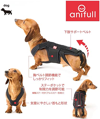 アニフル (anifull) わんコル With S [犬用ガードル] 黒いこと