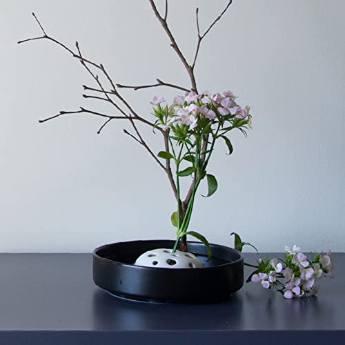花器 華道 池坊 渡雲 唐銅製 御玄猪 薄端 池坊 u2044 花器 生け花