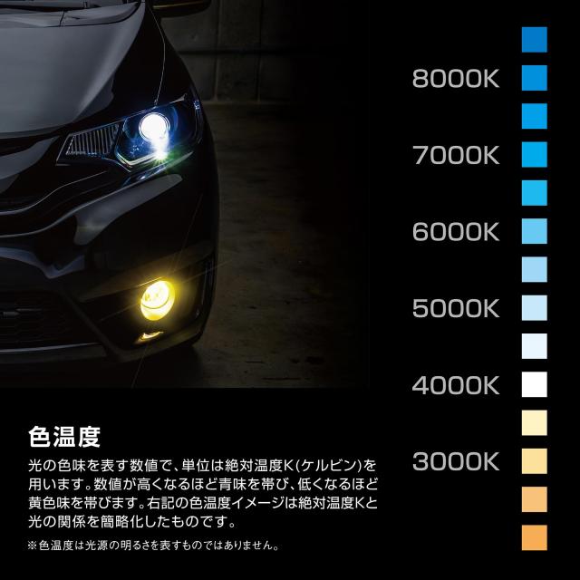 PIAA(ピア) 車用 バルブ ヘッドライト/フォグライト用 LED 6600K 〈コントローラーレスタイプ〉 12V 18/18W Hi3800/Lo3000lm H4 3年保証_5