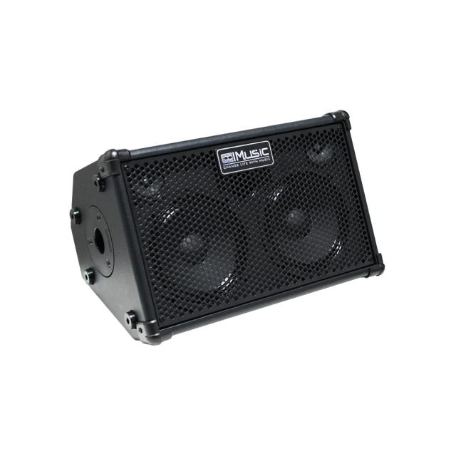 Coolmusic BP40D 充電式アコースティックギターアンプ エレキギターアンプ - キーボードアンプ 80W W/BT リバーブコーラスディレイエフェ