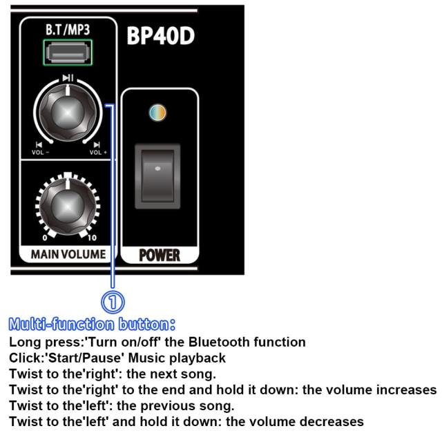 Coolmusic BP40D 充電式アコースティックギターアンプ エレキギター 