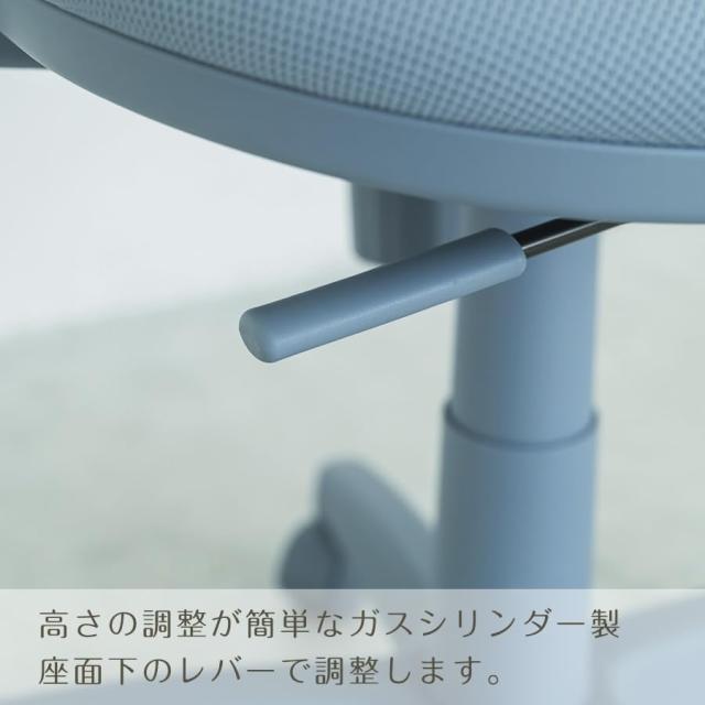 イトーキ ワントーンチェア ストーンベージュ オフィスチェア 【サリダ / ワントーンデザイン / onetone / 背中を支えるミドルバック /_9