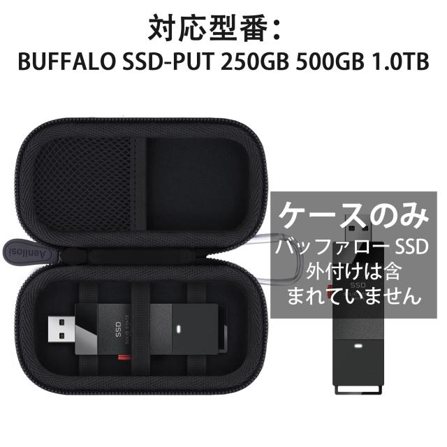 BUFFALO 外付けSSD 500GB SSD-PUT500U3-B/N Amazon | 【Amazon.co.jp