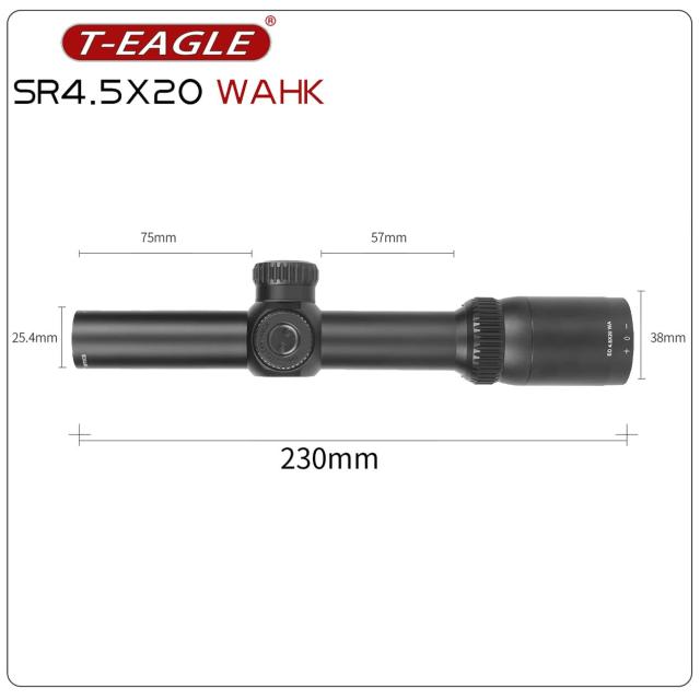 T-EAGLE 4.5x20ライフルスコープ ショートスコープ Mildot スコープ