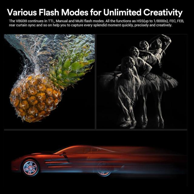 【Godox正規代理＆日本語取説書】Godox V860III-S カメラフラッシュスピードライト Sony カメラ用,76Ws 2.4G TTL HSS 1 / 8000s、480フル