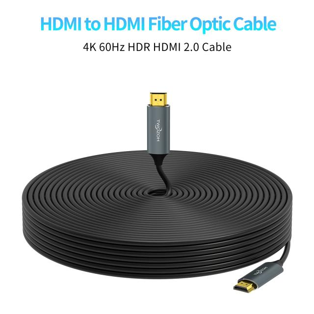 Twozoh 光ファイバーHDMI ケーブル 75M 4K 2.0 60Hz 1080P対応 18gbps超高速HDMI ケーブル 60P 4K/UHD 4:4:4 HDCP 2.2 ARC (5M-150M)_4