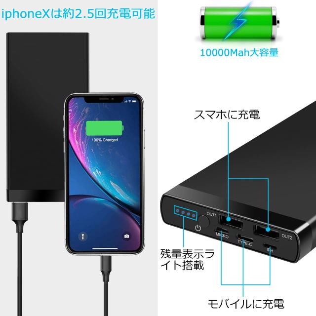 小型カメラ 45時間連続録画 隠しカメラ 256GB対応 モバイル