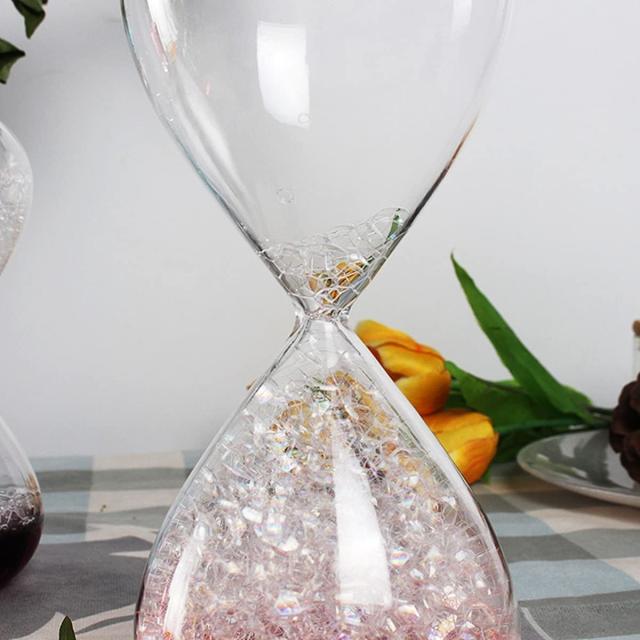 クリスタル砂時計アクアバブルマーメイド クリスタル砂時計アクアバブルマーメイド