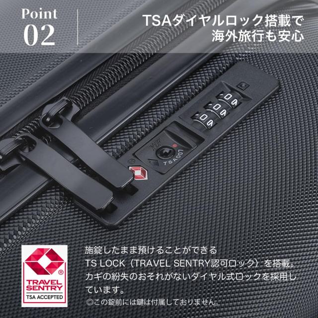 [Bargiotti] ABSスーツケース キャリーバッグ キャリーケース 大容量 超軽量 TSAロック ダブルキャスター 静音 旅行 ビジネス… (ホワイ_2