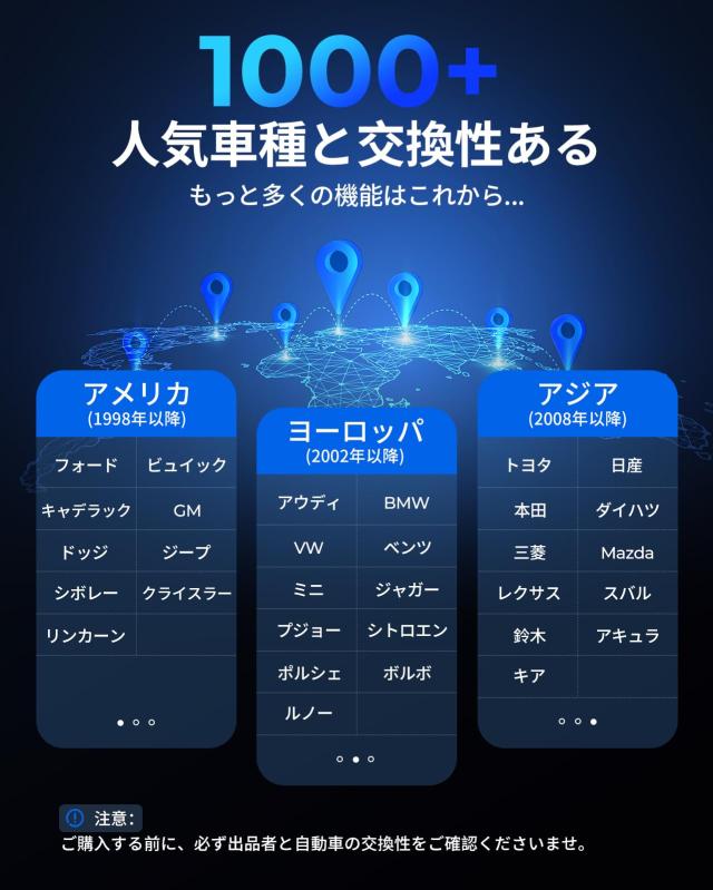 TOPDON AD600S OBD2 診断機、ABS/SRS/AT/エンジン用故障診断機、9つの