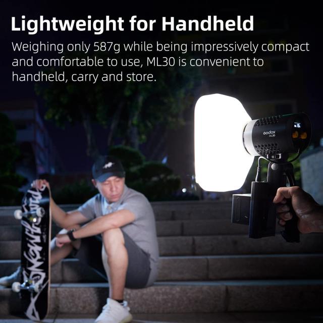 GODOX ML30 LEDライト、イベント、ビデオ、結婚式の撮影、Godox