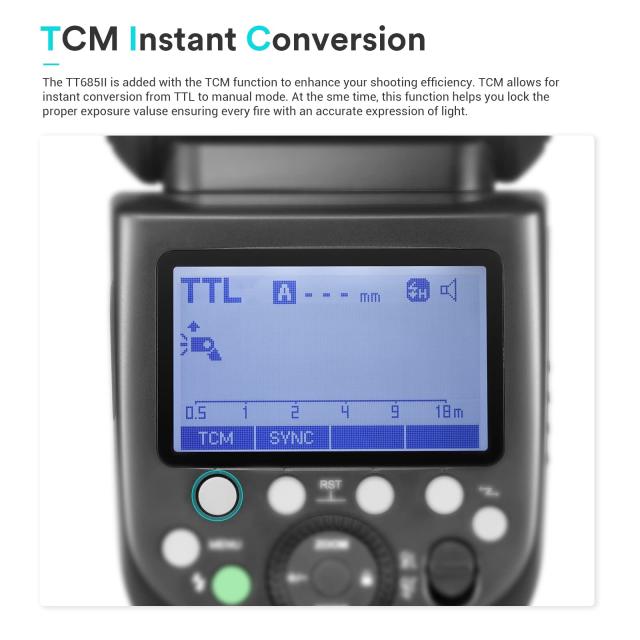 GODOX TT685II-S TT685II S カメラフラッシュ ストロボ TTL HSS 1/8000s 2.4G 無線伝送 スピードライトフラッシュソニー Sony カメラに対