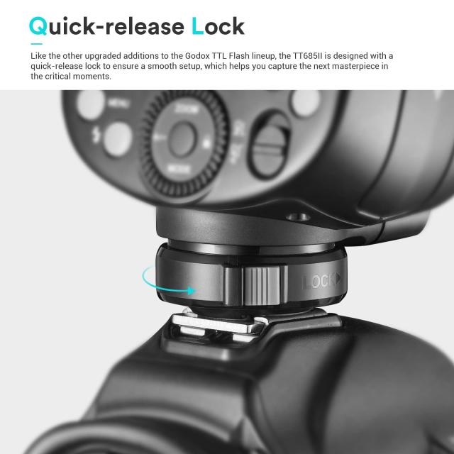 GODOX TT685II-S TT685II S カメラフラッシュ ストロボ TTL HSS 1/8000s 2.4G 無線伝送 スピードライトフラッシュソニー Sony カメラに対