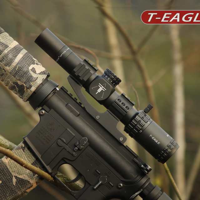 T-EAGLE ライフルスコープ EO1.2-6x24WA 可変倍率 ショートスコープ (ワンピースマウント付)bkの通販はau PAY マーケット  - 36Shopkt 送料無料 | au PAY マーケット－通販サイト