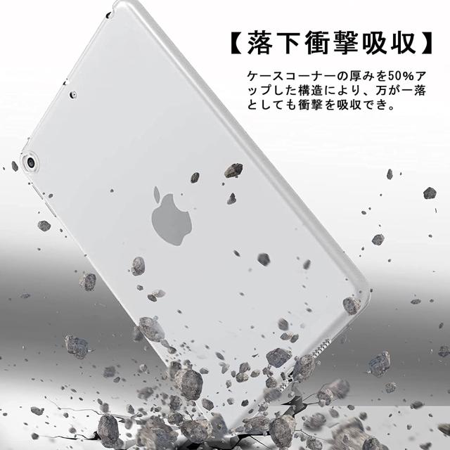 【50枚入り】 iPad 10.2 ケース/iPad 9 ケース/iPad 8 ケース クリア (2021/2020/2019) 専用 TPU素材製 薄型 軽量 感 擦り傷防止 耐衝撃_4