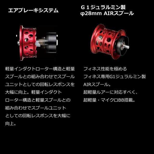 ダイワ(DAIWA) ベイトキャスティングリール アルファス AIR TW 7.1R