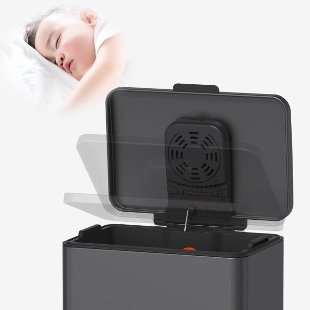 Mbillion ゴミ箱 おしゃれ ふた付き ステンレス 38リットル ゴミ箱 スリム ペダル式 キッチン 消臭 ダストボックス 大容量 生ゴミ インナ