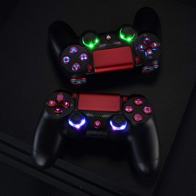 （バラ売り可）PS1+2  本体、ソフト×16、コントローラー×4セット eXtremeRate PS4コントローラーJDM-040/050/055用Dawn 2.0