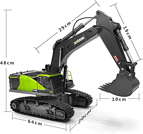 4in1】 億騰 型 合金版 RCショベルカー ラジコン 掘削機 2.4GHz無線