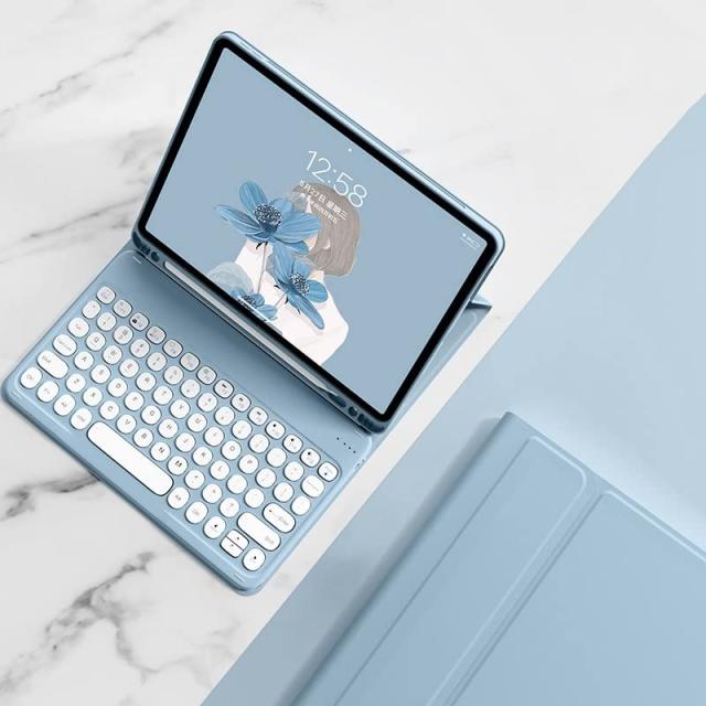 楽天市場】iPad Pro12.9 キーボード付きケース タッチパッド付き Bluetooth キーボードケース 360度回転 7色LEDバックライト  ワイヤレスキーボード iPad Pro12.9 第6世代 第5世代 第4世代 第3世代 Air13 M2 M3 対応【宅配便】 : 未来プラスショップ iPad Air 13インチ (M2) (M3) キーボード付きケース iPad Pro12.9 第3/4/5/6世代 兼用blue
