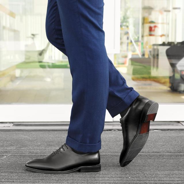 フォクスセンス] ビジネスシューズ 革靴 メンズ 本革 ドレスシューズ