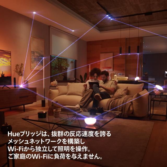 Philips Hue スマートリモコン ブリッジ - フィリップスヒュー スマートスイッチ ワイヤレス リモコン ボタン 遠隔操作 スマートホーム_2
