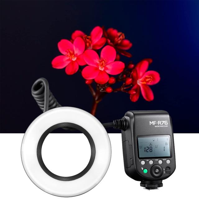 GodoX MF-R76 マクロリングフラッシュストロボ,76Ws 660フル GodoX MF-R76 マクロリングフラッシュストロボ,76Ws 660フル