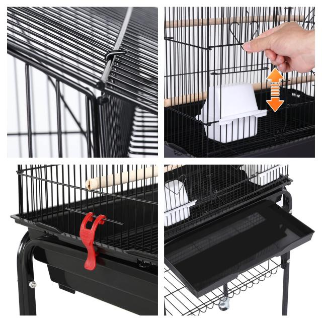 【在庫セール】Yaheetech 鳥かご 鳥ケージ 大型 高強度 複数飼い 豪華 Amazon | Yaheetech 鳥かご 鳥ケージ 大型 高強度 複数飼い 豪華大きい