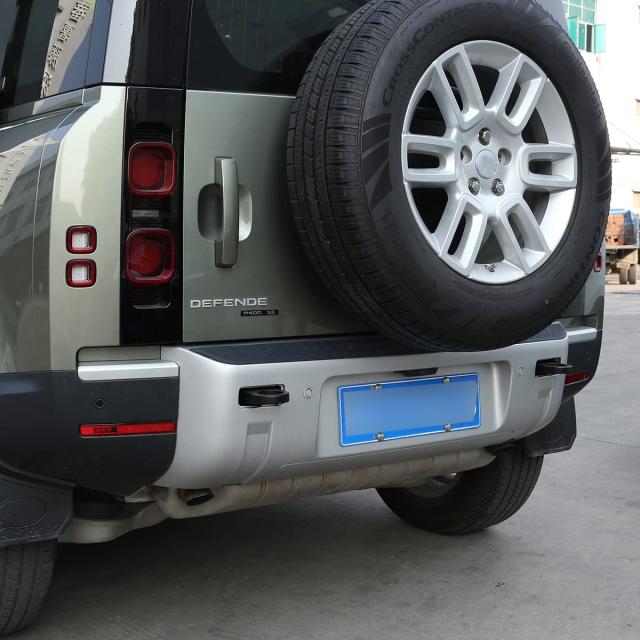 METYOUCAR ランドローバーディフェンダー90 110 2020 2021 2022 2023に適用 車用リアバンパープロテクター リアバンパー プロテクター ロ_1