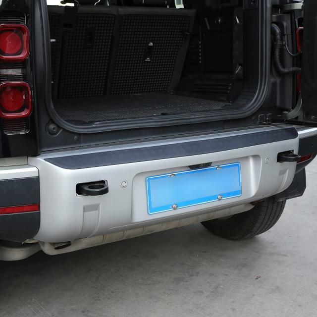METYOUCAR ランドローバーディフェンダー90 110 2020 2021 2022 2023に適用 車用リアバンパープロテクター リアバンパー プロテクター ロ_2