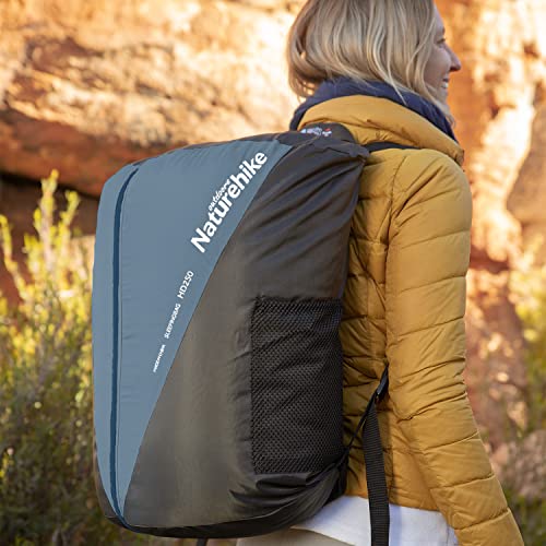 Naturehike公式ショップ 寝袋 シュラフ 封筒型 枕2つ付き 2人用 連結解体可能 最低使用温度5℃ 保温 軽量 コンパクト 収納バッグ付き ア_5