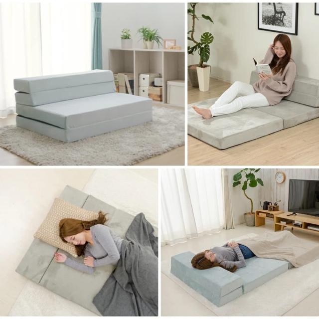 セルタン マットレス セミダブル 折り畳み ウレタン テクノグレー 高反発 日本製 A841a-647GRYの通販は