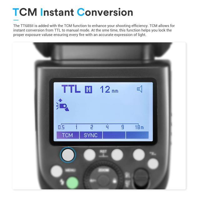GODOX TT685II-O TT685II O カメラ フラッシュ ストロボ TTL HSS 1/8000s 2.4G 無線伝送 スピードライト フラッシュ Panasonic Olympus