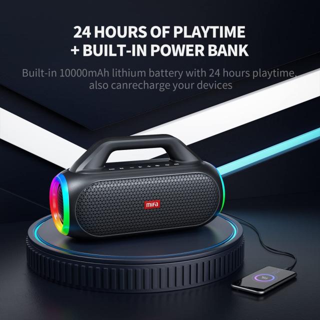 最大16時間 ワイヤレススピーカー IP67 即納 無線 ワイヤレス スピーカー Bluetooth 28W出力 IP67防水