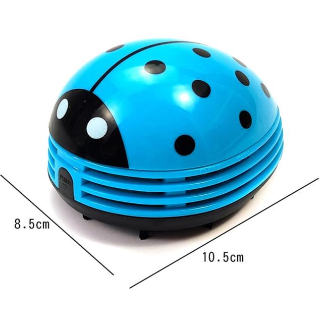 Coolli 卓上クリーナー てんとう虫 卓上そうじ機 強力吸引 ミニ