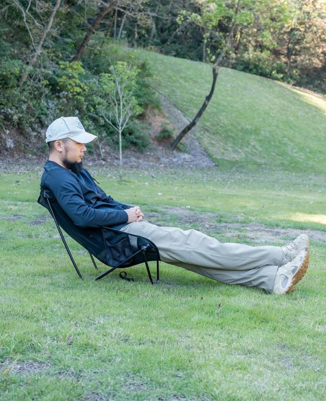 iClimb 回転フォールディングチェア ブラック メッシュ iClimb 回転フォールディングチェア ブラック メッシュ iClimb 回転