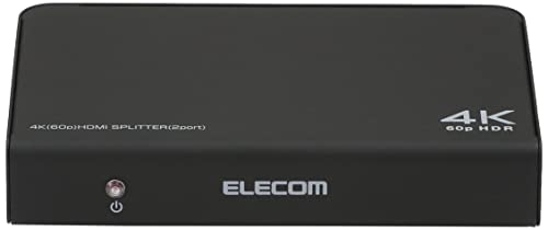 エレコム HDMI分配器 4K 60Hz(18Gbps) 1入力 2出力 HDCP2.2対応 VSP-HDP12BK_7