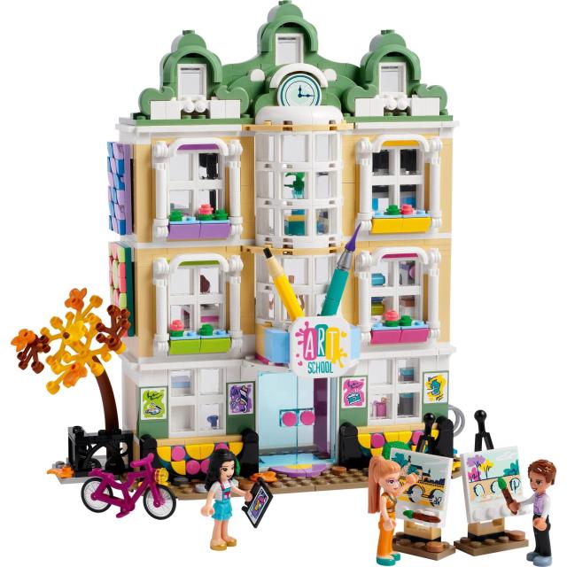 レゴ(LEGO) フレンズ エマのアートスクール 41711 おもちゃ ブロック プレゼント アート 絵画 ごっこ遊び 女の子 8歳以上_8