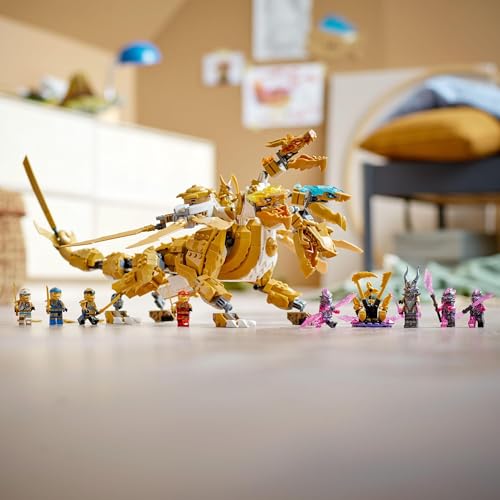 レゴ(LEGO) ニンジャゴー ロイドのゴールデン・ウルトラドラゴン 71774 おもちゃ ブロック プレゼント 忍者 にんじゃ ドラゴン 男の子 9_9