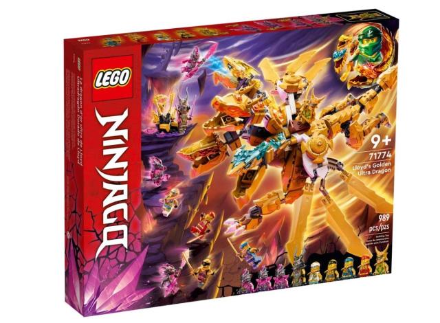 レゴ(LEGO) ニンジャゴー ロイドのゴールデン・ウルトラドラゴン 71774 おもちゃ ブロック プレゼント 忍者 にんじゃ ドラゴン 男の子 9_3