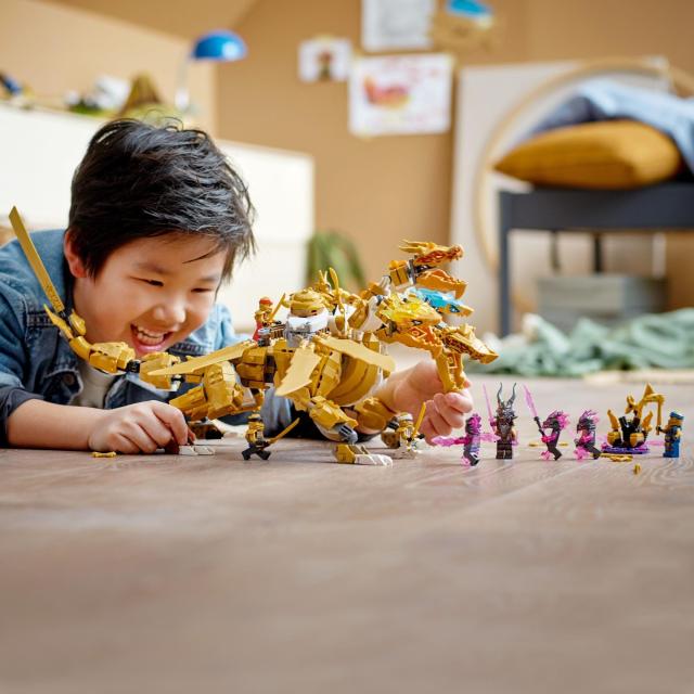 レゴ(LEGO) ニンジャゴー ロイドのゴールデン・ウルトラドラゴン 71774 おもちゃ ブロック プレゼント 忍者 にんじゃ ドラゴン 男の子 9_8