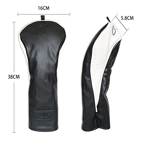 CRAFTSMAN（クラフトマン）ゴルフウッドカバー ヘッドカバー 4個セット