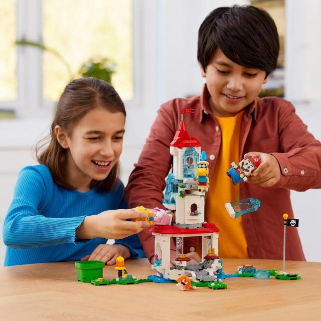 レゴ(LEGO) 百貨店マリオ 猫桃 パワーアップ と こおったとう 立ちはだかる 71407 手あそび 立ちはだかる 差し上げ物 テレビ受像機競り合い 男
