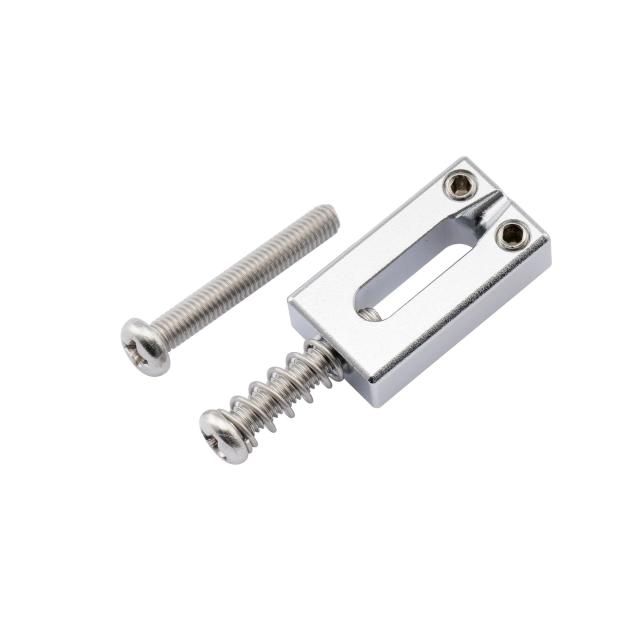 Musiclily Ultra 11.2mmピッチ ブラス ブロックサドル ビンテージ