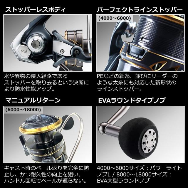 ダイワ(DAIWA) スピニングリール 22 カルディアSW 10000-H(2022モデル)