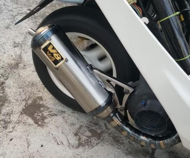 Life Design Johnson.116】ホンダ ディオ DIO 縦型 横型 V8 チャンバー